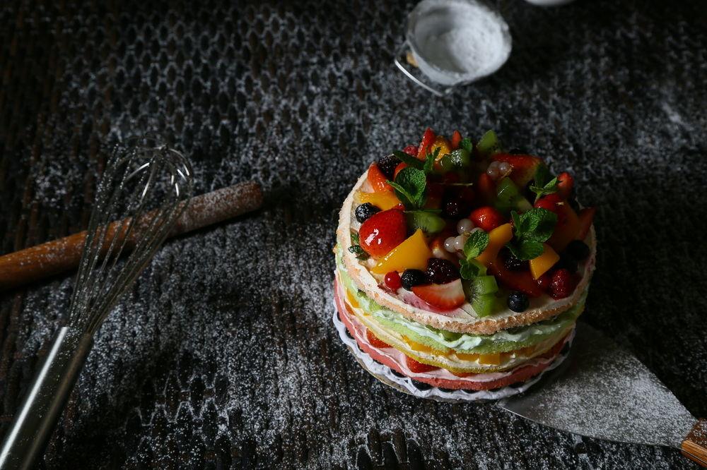 China Hotel Guangzhou - Subway Direct To Pazhou Exhibition Center, Free Shuttle During Canton Fair & Exhibitor Registration Counter Eksteriør billede A fruit salad cake