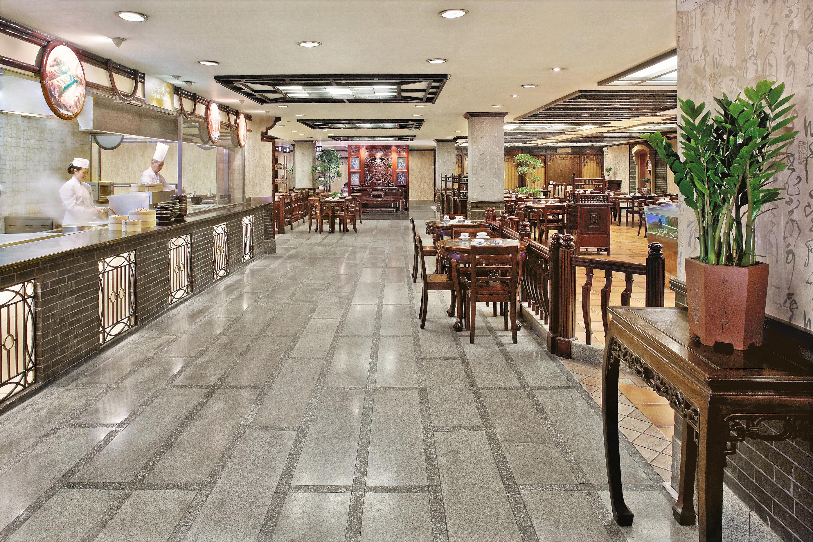 China Hotel Guangzhou - Subway Direct To Pazhou Exhibition Center, Free Shuttle During Canton Fair & Exhibitor Registration Counter Eksteriør billede Interior of a restaurant