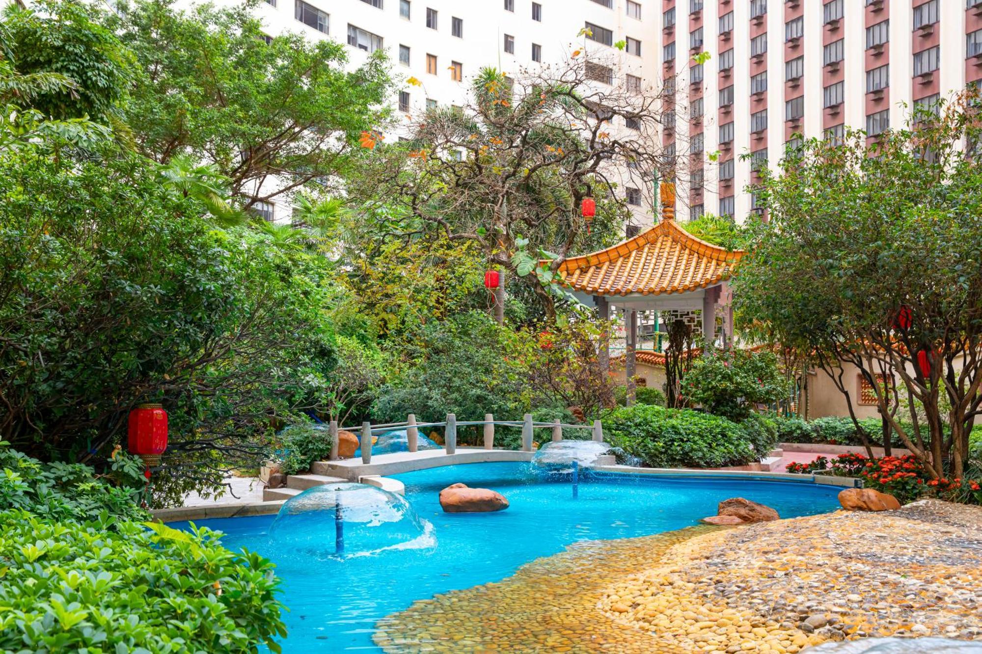 China Hotel Guangzhou - Subway Direct To Pazhou Exhibition Center, Free Shuttle During Canton Fair & Exhibitor Registration Counter Eksteriør billede The artificial river