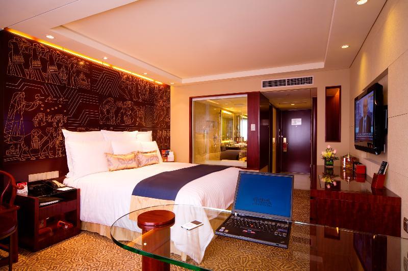 China Hotel Guangzhou - Subway Direct To Pazhou Exhibition Center, Free Shuttle During Canton Fair & Exhibitor Registration Counter Eksteriør billede A room at the hotel